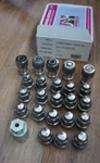 Lot Pieces Gorilla Wheel & Lock Kit DT#80248 S/d Acorn Xl 1/2" 6 Lug Used. Fixed Price $12.50.