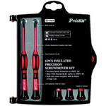 Pro'skit 902-099 Insulated Precision Screwdriver Set 3 Phillips And Flat 6 Pc. Fixed Price $28.82.
