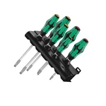 Wera 05007680001 334 SK/6 Kraftform Lasertip Screwdriver Set 6PC Expedited. Fixed Price $92.79.