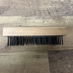 Nos Blacksmith's Scratch Brush, Carbon Steel, 1-1/4" Length Flat Wire. Fixed Price $31.00.