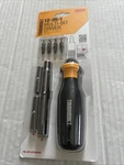 Brand New Toughbuilt Multi-bit 12 Piece Screwdriver Set. Fixed Price $30.00.