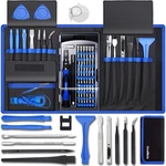 80 In 1 Professional Computer Repair Tool Kit, Precision Small, Blue. Fixed Price $27.29.
