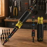 New Klein Tools 20-IN-1 Impact Set With Screwdriver Bits And Flip Sockets. Fixed Price $18.50.
