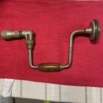 Vintage Lakeside Wood & Iron Ratcheting Bit Brace Hand Drilling Tool Made Usa. Fixed Price $18.00.
