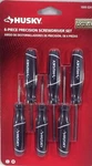 Husky 1000024252 Precision Screwdriver Set 6-PIECE. Fixed Price $19.95.