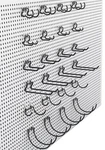Kinomi 24 Pack Pegboard Hooks Heavy Duty Drill Holder Power Tool Hol.... Fixed Price $55.28.