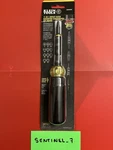 Klein Tools 32500HDRT Impact Ratcheting Screwdriver/nut 11-IN-1 8909. Fixed Price $33.99.