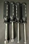 Vintage Vaco By Klein Tool 4PC Nut Driver Set Metric 4.5MM 9MM 11MM Usa. Fixed Price $9.00.