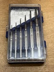 Vintage 1980S Archer 6-PIECE Precision Screwdriver Set W/ Plastic Storage Case. Fixed Price $29.95.