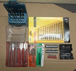 Warrior Titanium Drill Bill Set, Wood Bits, Driver. Fixed Price $28.50.
