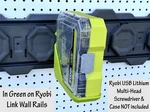 Green Holder For Ryobi Usb Lithium Multi-head Screwdriver Set &case FVD51K. Fixed Price $19.75.