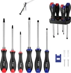 Workpro 22X Precision Magnetic Screwdriver Set Slotted Phillips Torx Crv Steel. Fixed Price $32.99.