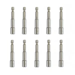 10 Pcs 1/4" Hex Shank Magnetic Power Nut Driver Bit Sets, Inch Quick Change. Fixed Price $10.68.