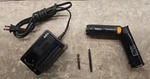 Aeg (milwauke 6539-1) Cordless Screwdriver Works W/charger & Batt Read Descript. Fixed Price $40.00.