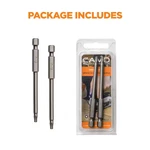 3 In. T15 Star Steel Driver Bits (2-PACK). Fixed Price $10.53.
