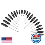 Sunex Tools SXCSDS20 Phillips Slotted Torx Magnetic Screwdriver Set. Fixed Price $75.37.