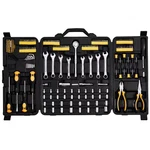 Skyshalo Mechanics Tool Set 221PC Drive Sockets Sae Metric Wrenches Bits. Fixed Price $72.84.