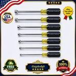 Klein Tools 647 7-PIECE Nut Driver Set 6-INCH Shafts Cushion Grip-new. Fixed Price $49.99.