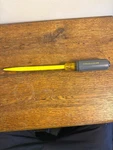 Stanley 66-898 Insulated Screwdriver Pry Tool Electrician Heavy Duty Yellow Usa. Fixed Price $19.99.