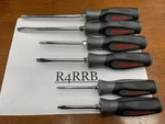 Snap-on Tools Usa New 6PC Dark Titanium Soft Grip Screwdriver Lot Set SGDX60BDT. Fixed Price $189.95.