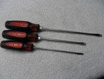 Craftsman Professional Nos Slotted Screwdriver Set Usa - 47191 47195 47196 Wf Ac. Fixed Price $99.97.