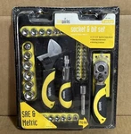 Toolworks 53PC Sae & Metric Socket Bit Set #TW203. Fixed Price $19.99.