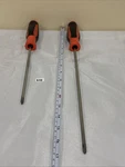 Pk Snap-on SGDP82B /122B Philips #2 Instinct Soft Grip Cabinet Screwdrivers. Fixed Price $35.00.
