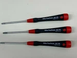Lot 3 Wiha Picofinish 000267 T15X60 Torx Screwdriver Magic Spring. Fixed Price $14.99.