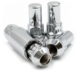 Wheel Nuts 14X2 Bulge Acorn 1.9" Locking Lugs Set Of With Key (chr.... Fixed Price $66.49.