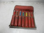 M204) Snap-on Tools Piece Insulated Sae Nut Driver Set Nd 1070K C77B. Fixed Price $49.99.