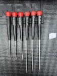 6PC Sears Craftsman Professional Usa Micro Precision Screwdriver Set 41528 41527. Fixed Price $39.98.