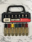 Vintage Craftsman 7 Piece Nut Driver Set Sae With Plastic Case #94196 New. Fixed Price $55.18.