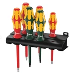 Wera 05347777001 Kraftform Plus 160I/168I/6 Insulated Screwdriver Set 6PC As Is. Fixed Price $31.34.
