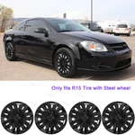 4 For Chevy Cobalt Ls 15"WHEEL Covers Caps Steel Rim Snap On Hubs R15. Fixed Price $69.05.