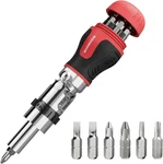 8 1 Stubby Ratcheting Screwdriver Multi Tool All One With 6. Fixed Price $23.12.