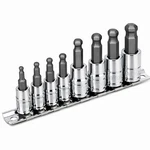 Powerbuilt Piece 3/8 Inch Drive Sae Ball End Hex Bit Set - 642402. Fixed Price $25.95.
