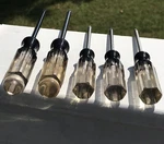 Craftsman Usa T10 - T30 Torx 5 Piece Screwdriver Set With Clear & Black Handle. Fixed Price $24.95.