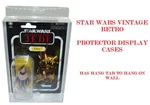 1 Star Wars Vintage Retro Kenner Action Figures Protectors Cases Display Boxes. Fixed Price $9.90.