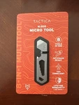 Tactica Edc M.005 Stainless Steel Micro Tool New Keychain Bottle Opener Wrench. Fixed Price $12.00.