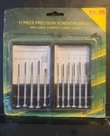 Precision Mini Screwdriver Set Hand Tool Eyeglasses Watch Repair Kit 11 Piece. Fixed Price $6.71.