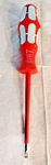 Wera 3160I Vde Insulated Slotted Screwdriver 0.8X4.0X100MM 1000V 022731. Fixed Price $17.99.