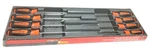 New Snap-on Instinct Orange Soft Handled 8PC Cabinet Screwdriver Set SGDXL80BO. Fixed Price $229.99.