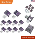 Stepper Motor Driver Module Set 10PCS For 3D Printers Reprap RAMPS1 4. Fixed Price $49.23.