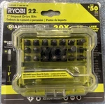 Ryobi A962203 1 In. Diamond Grit Impact Drive Bits (22-PIECE). Fixed Price $7.00.