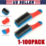 Stainless Steel Small Wire Brush Paint Removal Tool Cleaning Metal Rust. Fixed Price $33.49.