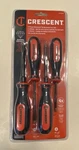 Crescent 4-PIECE Diamond Tip Screwdriver Philips And Flathead COTSET4PC New!. Fixed Price $19.50.