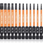 Rexbeti 12 Piece Torx Head Screwdriver Bit Set, 1/4 Inch Hex Shank S2 Steel M.... Fixed Price $25.14.