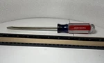 Craftsman #41584 Usa 1/4" K Wf Screwdriver Flat Head 10" Long. Fixed Price $7.99.