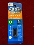 Century Drill & Tool, Caliber Series, Extra Hard #2 Phillips Impact 1/4" Hex Bit. Fixed Price $8.00.