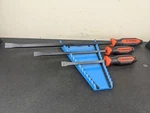 #BM742 Mayhew Tools 61355 Dominator Pry Bar Set Orange 3PC Curved 12" 17" 25". Fixed Price $59.95.